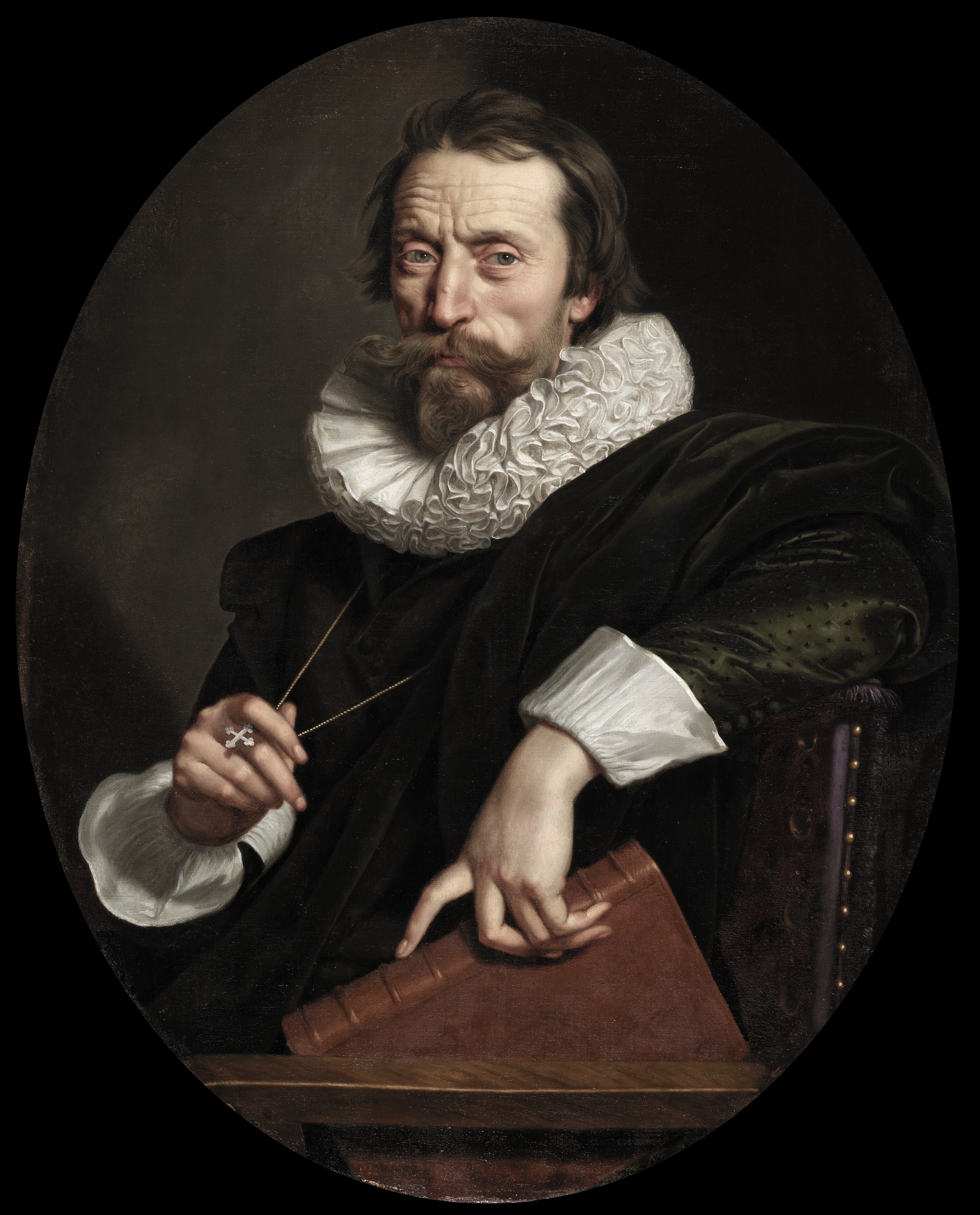 Frans Pourbus the Younger, Portrait of the Italian Poet, Giambattista Marino
