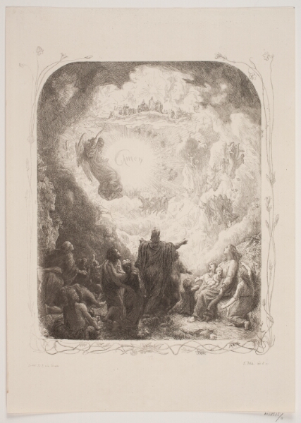 Lorenz Frølich, Illustration til "L'Oraison Dominicale"
