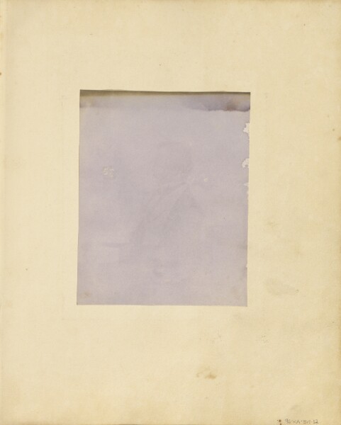 Unknown, [Profile portrait of a Seated Man]
