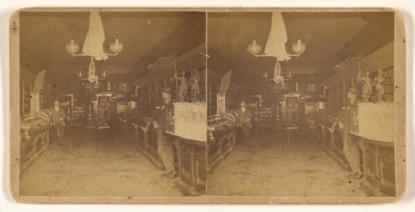 Unknown, [Interior of a general store]