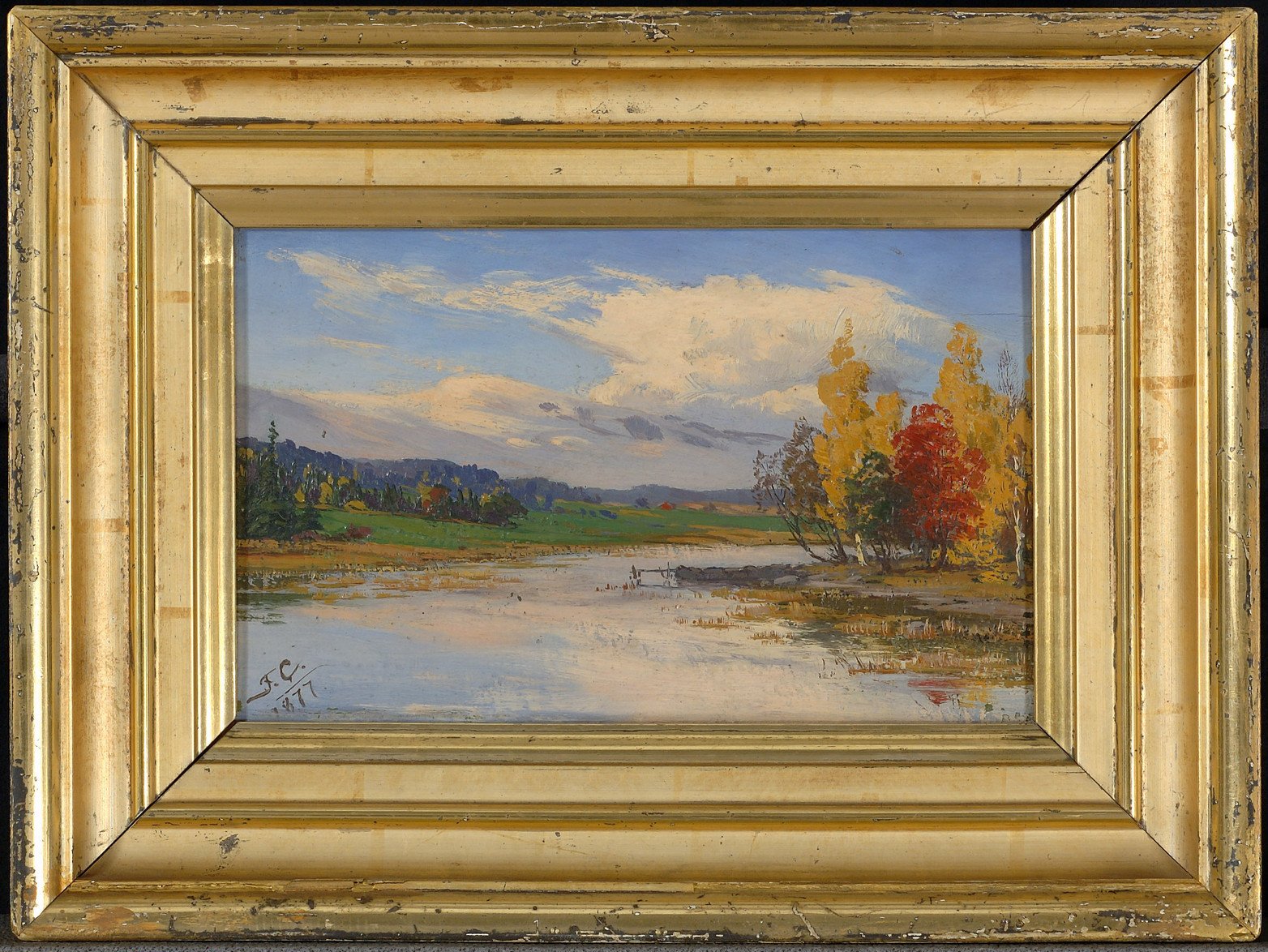 Fanny Churberg, Autumn Landscape