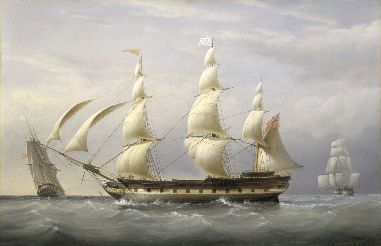Joseph Walter, The West Indiaman 'Britannia'