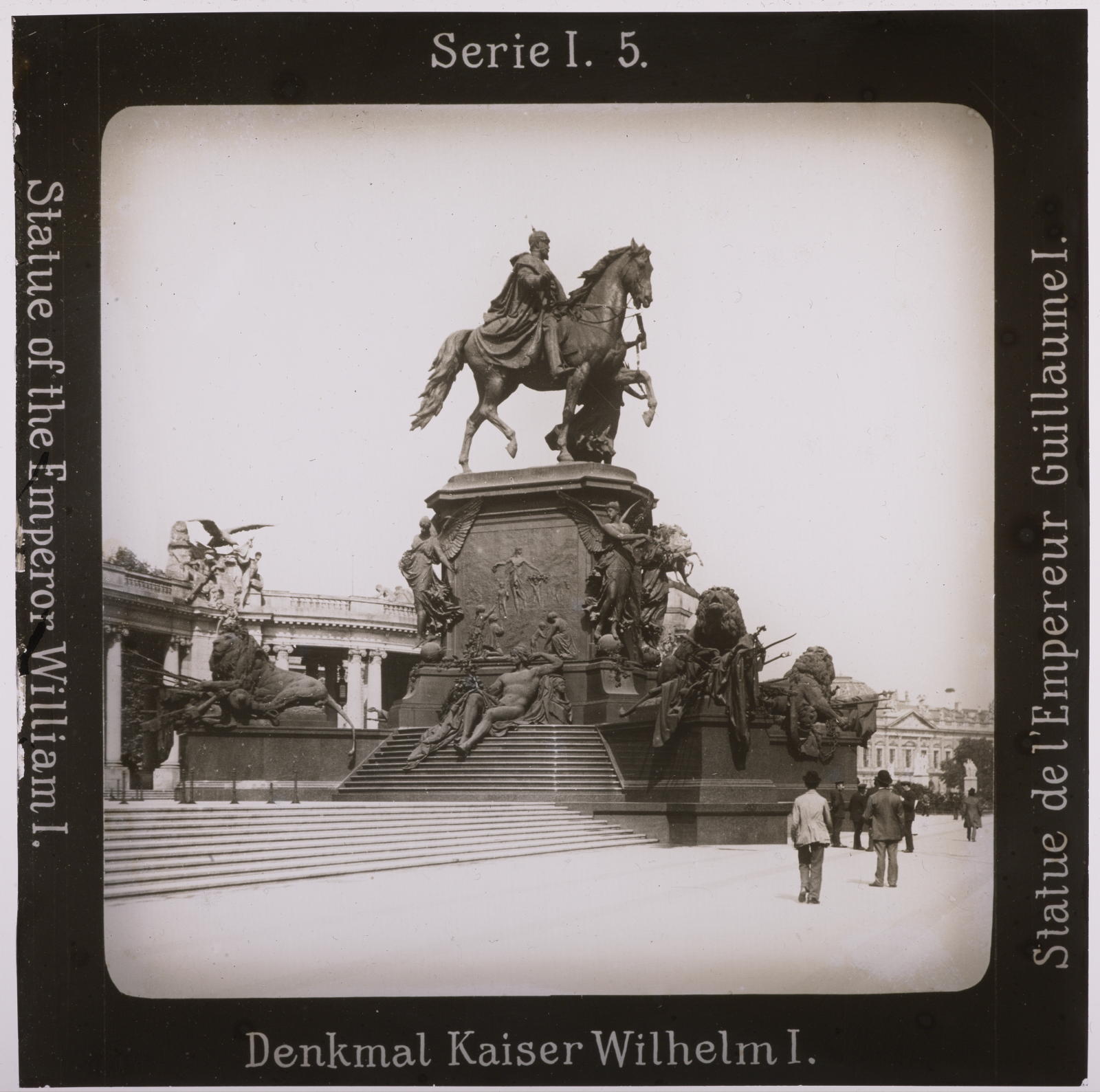Desconegut, Denkmal Kaiser Wilhelm I Projection für Alle