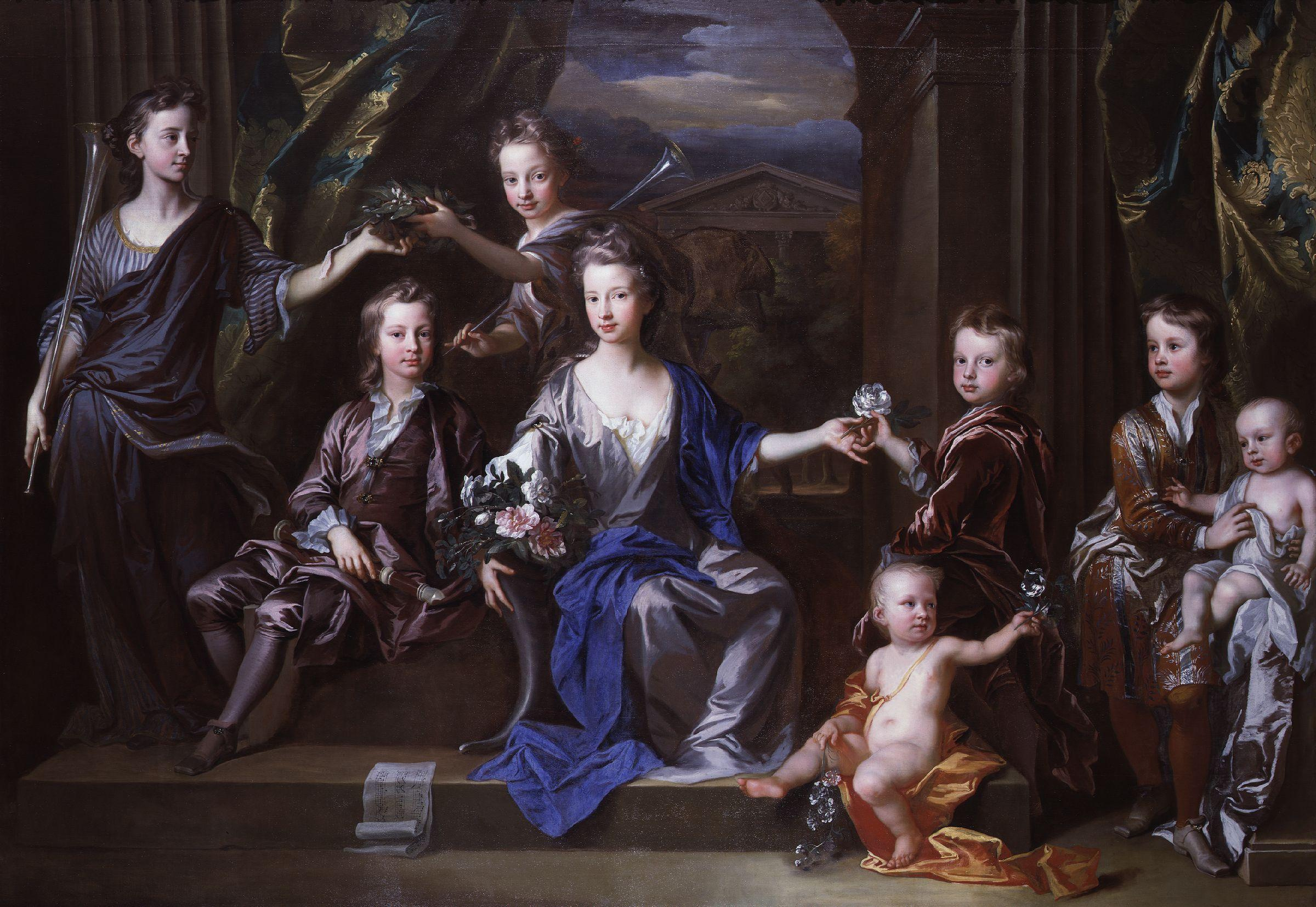 John Closterman, The Children of John Taylor of Bifrons Park