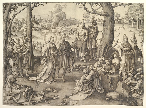 Lucas van Leyden, The Dance of the Magdalene