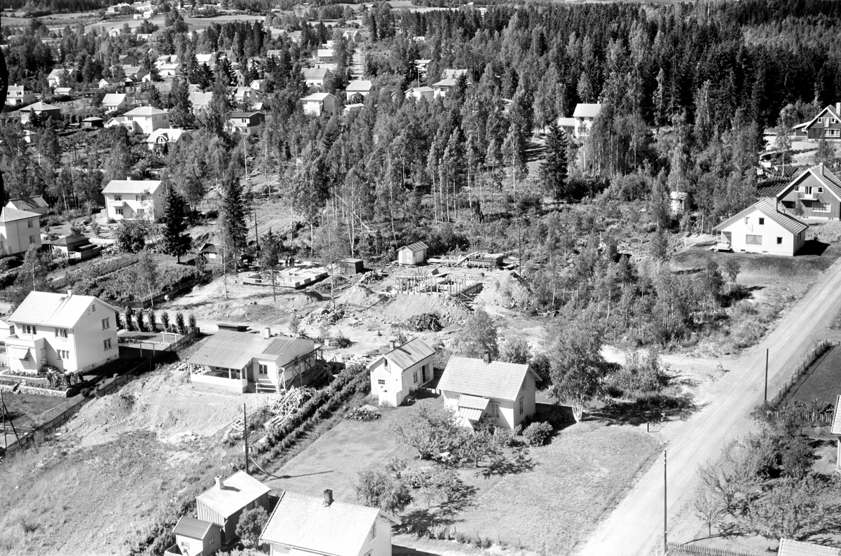 Widerøes Flyveselskap A/S, FLYFOTO OVERSIKT, LØYPEVEGEN/NORDAHL GRIEGSGATE, AJER