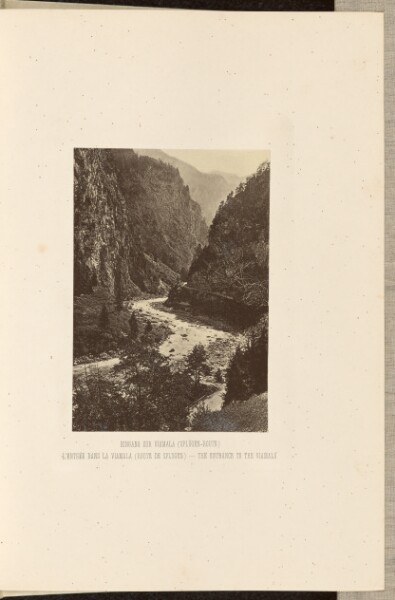 Unknown, [The Entrance to the Viamala]
