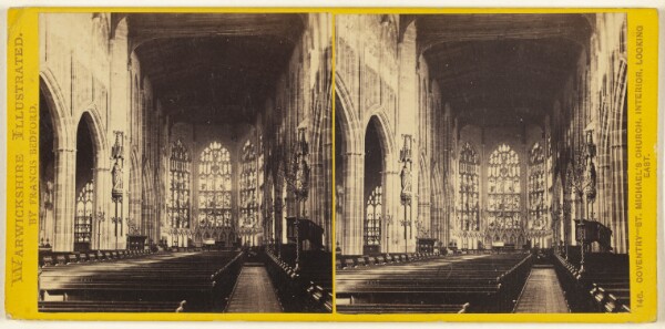 Francis Bedford, Coventry - St. Michael's Church, Interior, Looking East. [Warwickshire, England]