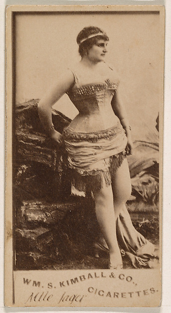 William S. Kimball & Company, Mlle. Jager, from the Actresses series (N203) issued by Wm. S. Kimball & Co.