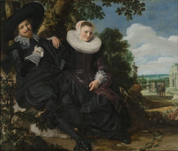 Frans Hals, Portrait of a Married Couple, Likely Isaac Abrahamsz Massa and Beatrix van der Laen