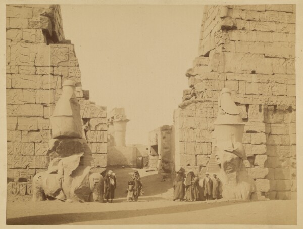 Antonio Beato, [Temple of Luxor]