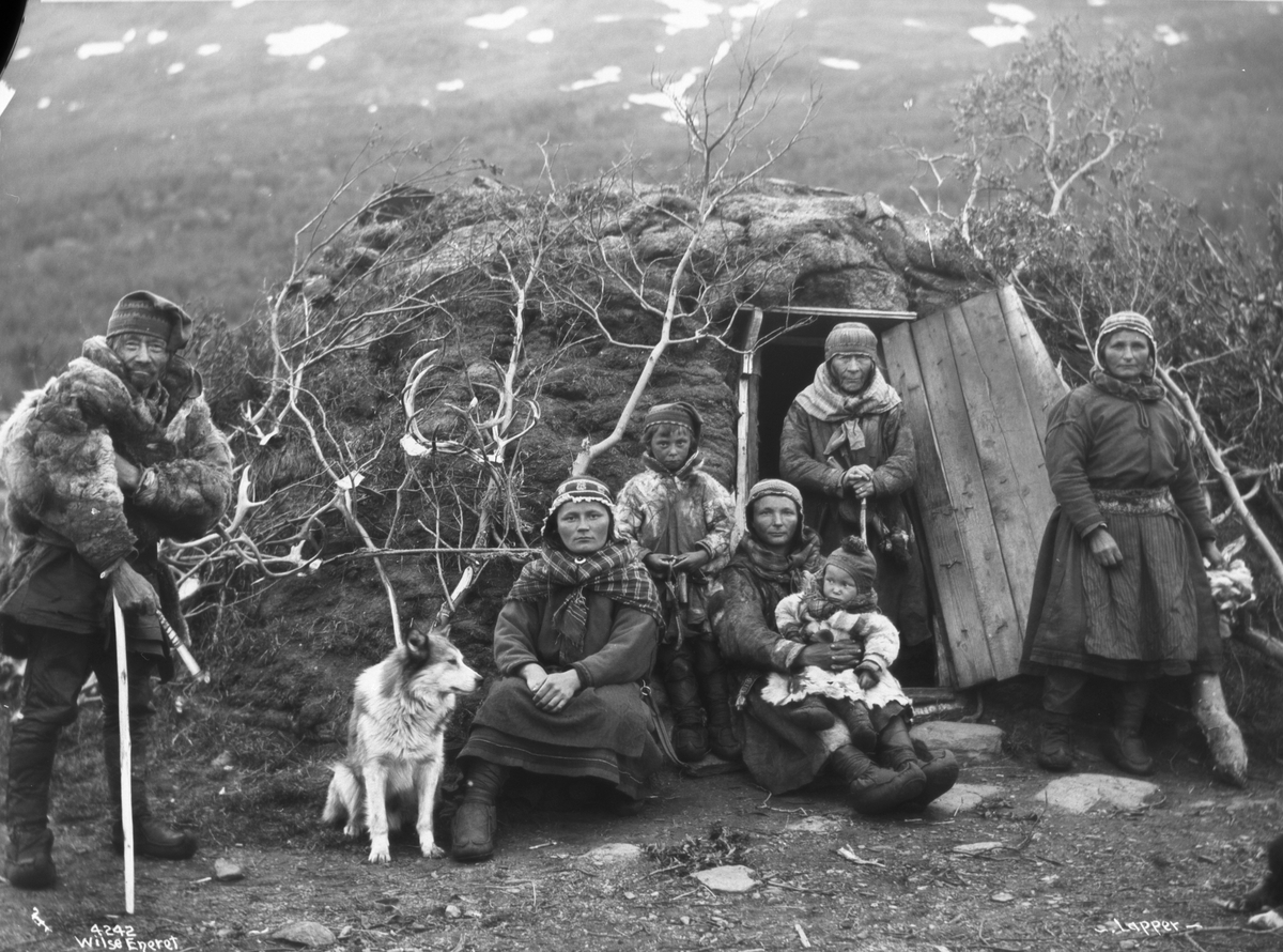 Anders Beer Wilse, Prot: Lapper - Lappefamilie 26/6 1906