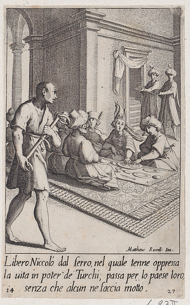 Jacques Callot, Niccolò, from Scelta d'Alcuni Miracoli e Grazie della Santissima Nunziata di Firenze (Selection of Some Miracles and Graces that Occurred in the Church of the Annunziata in Florence)