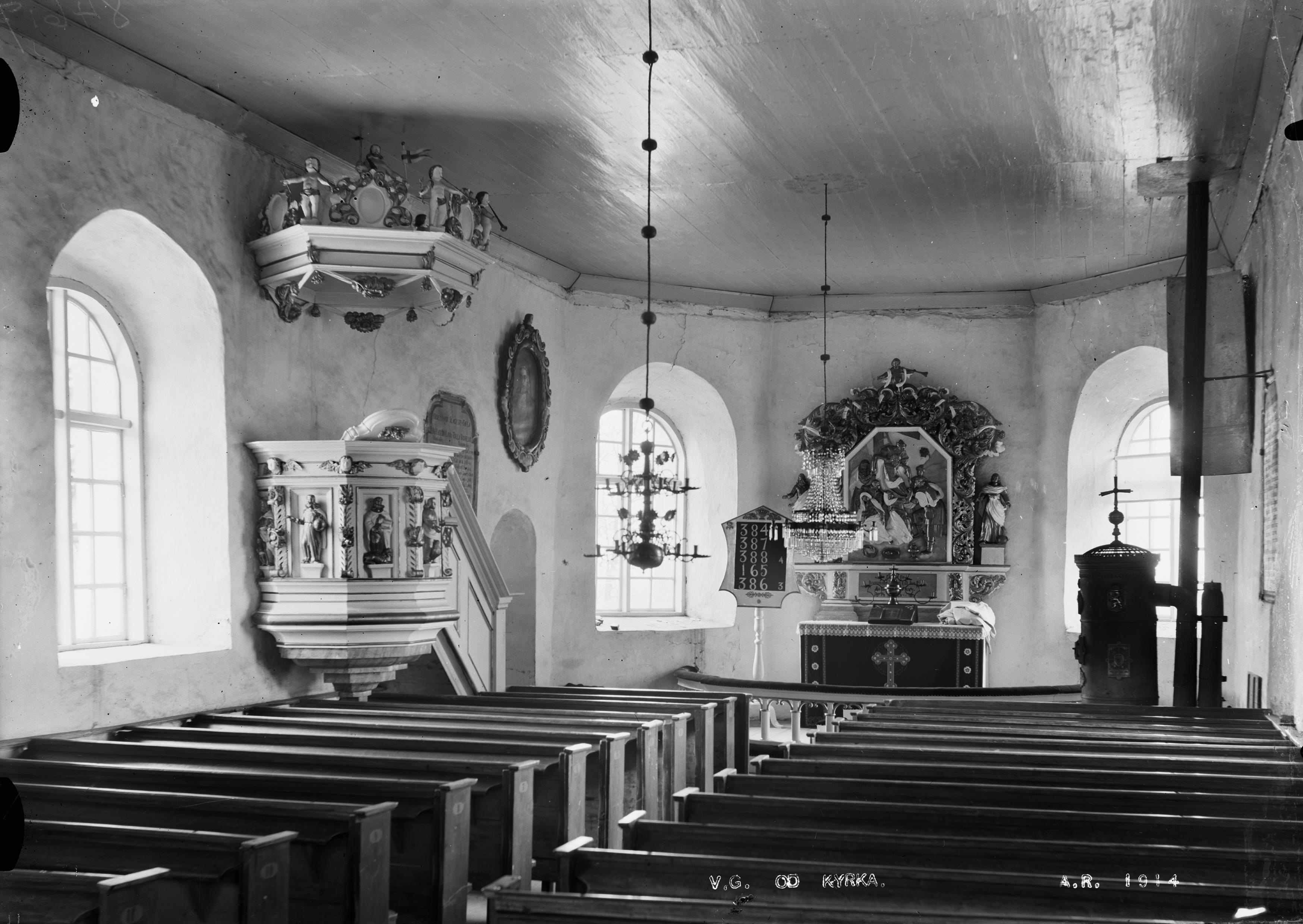 Anders Roland, Od kyrka