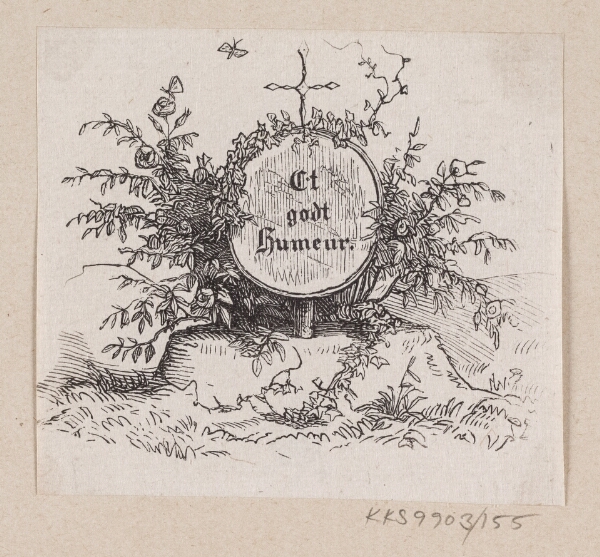 H.P. Hansen, Illustration til "Et godt Humeur" i H.C. Andersen, "Eventyr og Historier", Bind 2