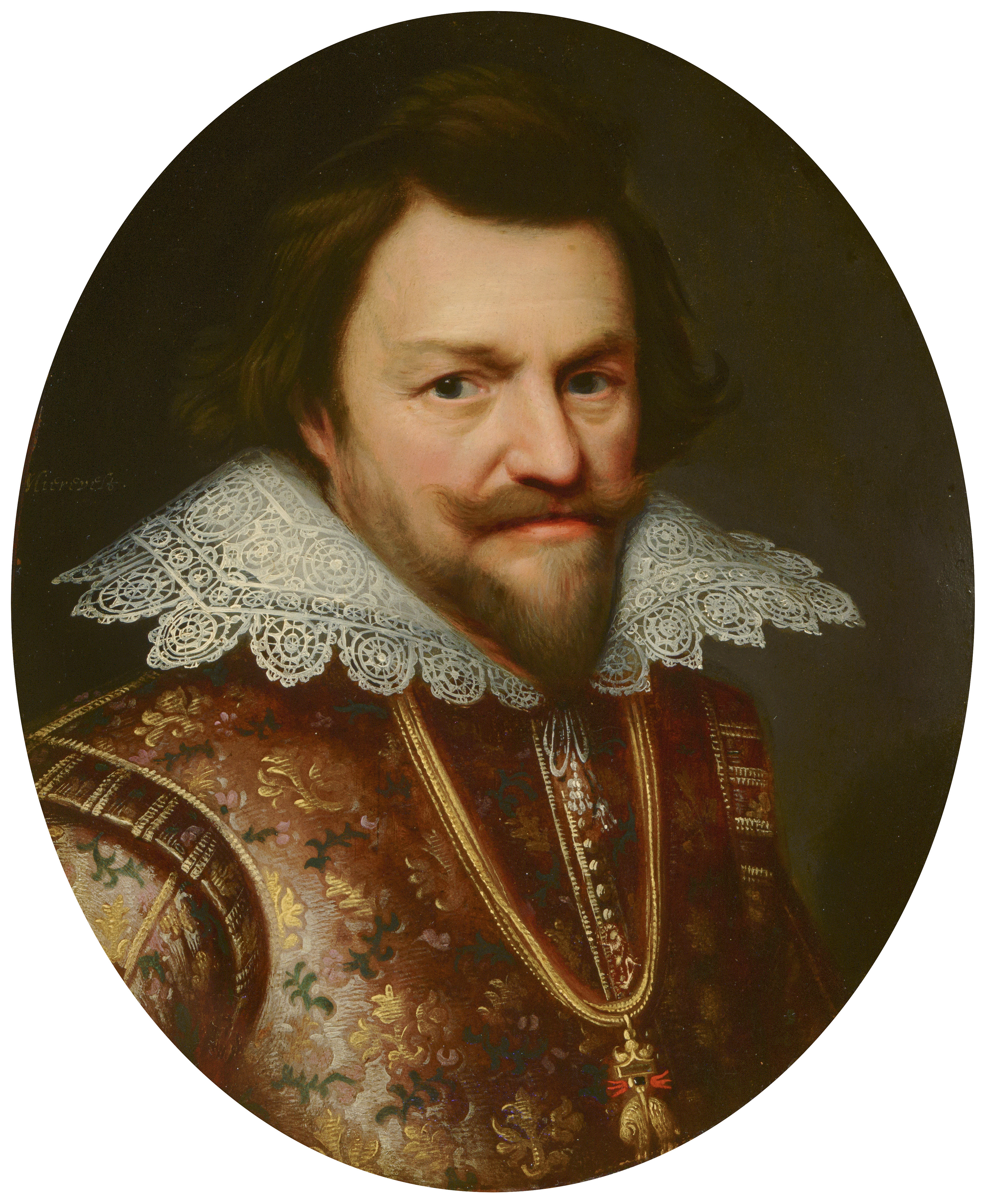 Michiel Jansz van Mierevelt, Portret van Philips Willem (1554-1618), prins van Oranje