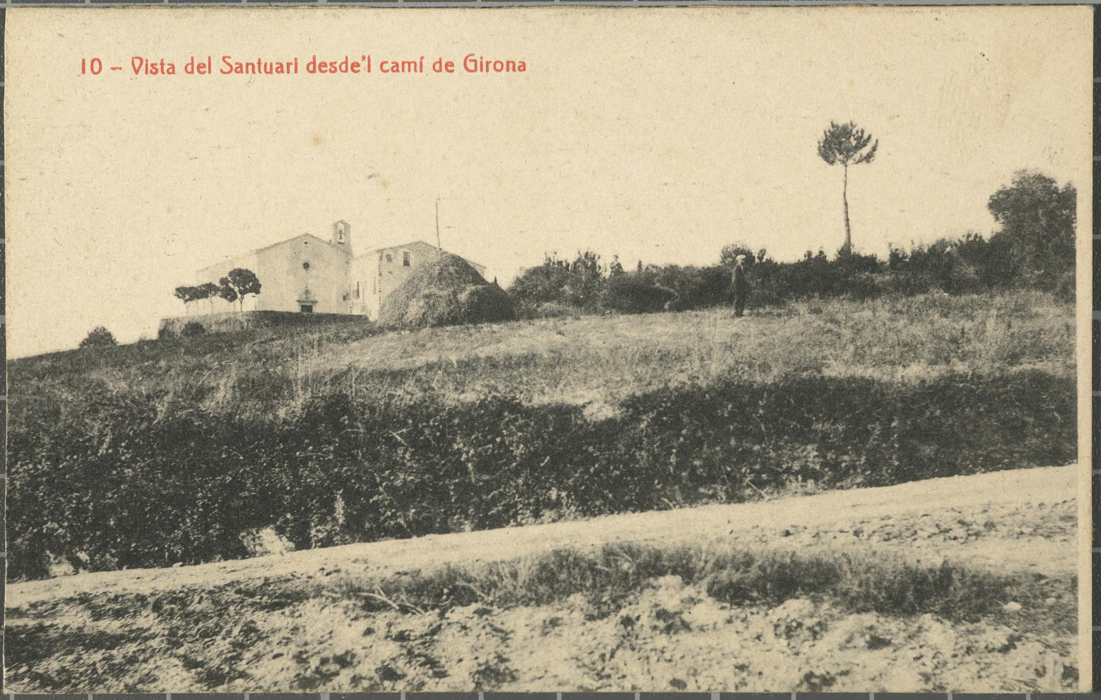 Desconegut, 10 - View of the Sanctuary desde’ l’ camino de Girona