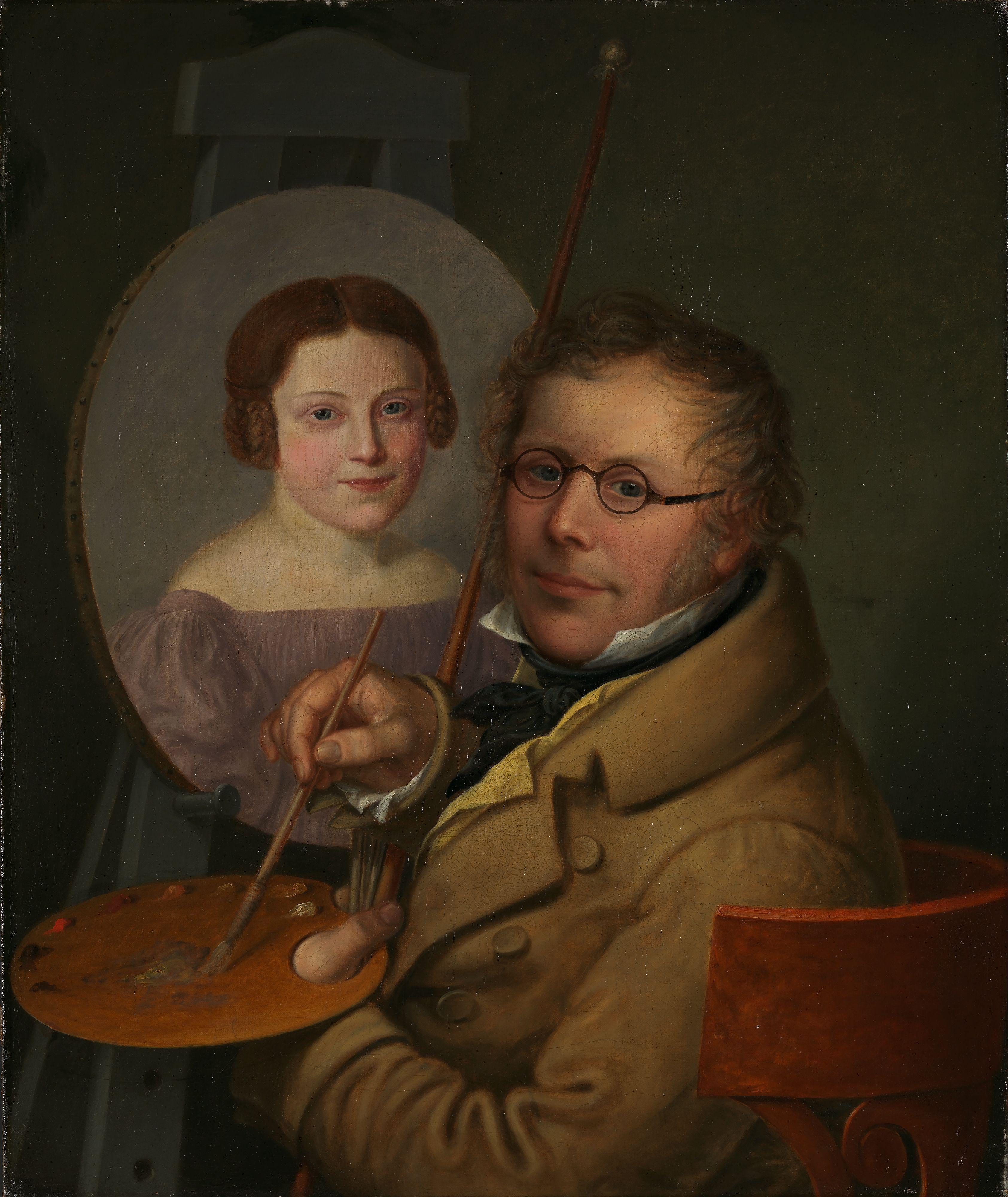Jacob Munch, Portrait of Sophie and Jacob Munch