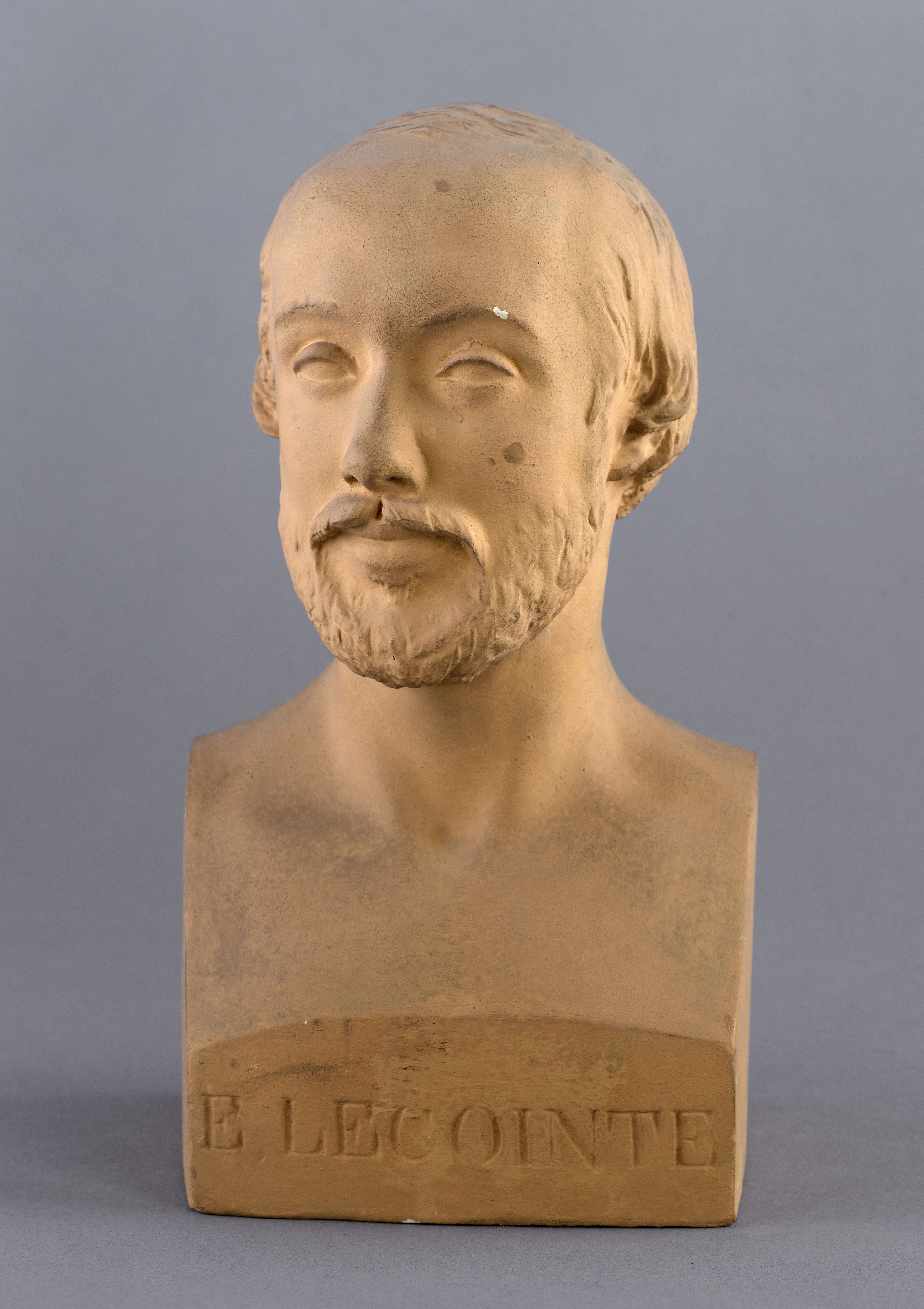 Jean Pierre Dantan, Portrait sérieux du violoniste, Eugène-Joseph Lecointe (1817- ?)