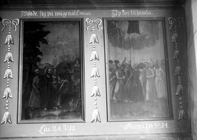 Oscar Färdig, Läktarbarriär i Bro kyrka