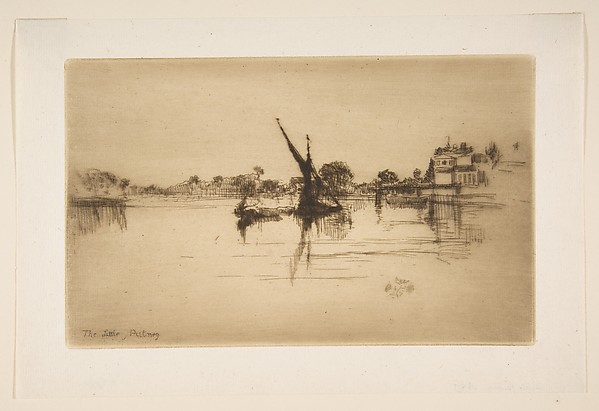 James McNeill Whistler, Little Putney, No. 2 (The Little Putney)
