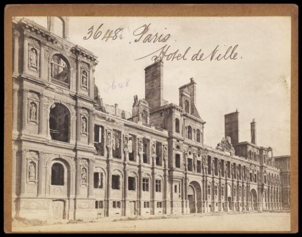 Francis Frith, Paris.  Hotel de Ville
