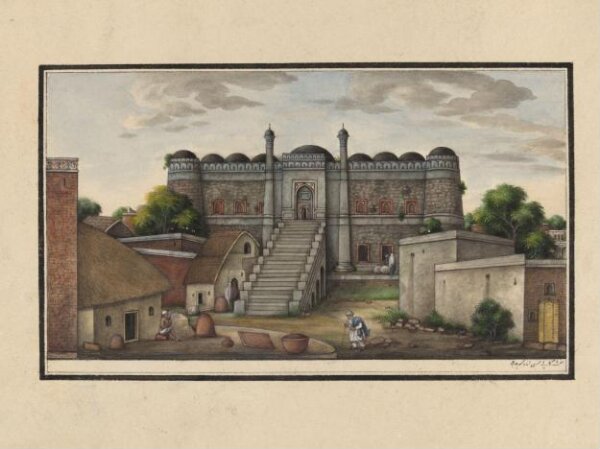 Unknown, Sixty drawings of Mughal monuments and architectural details.