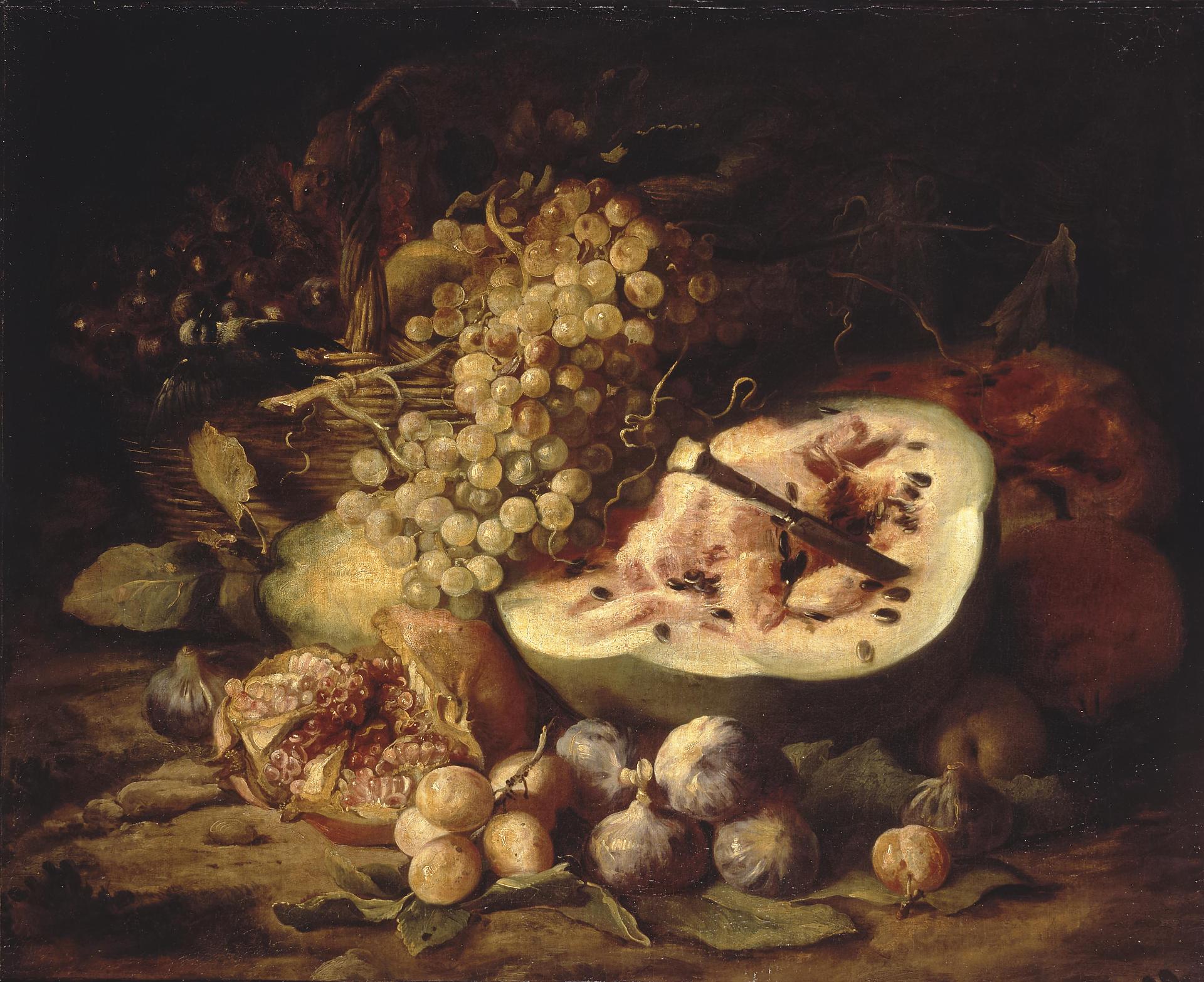 Abraham Brueghel, Fruit Still-Life