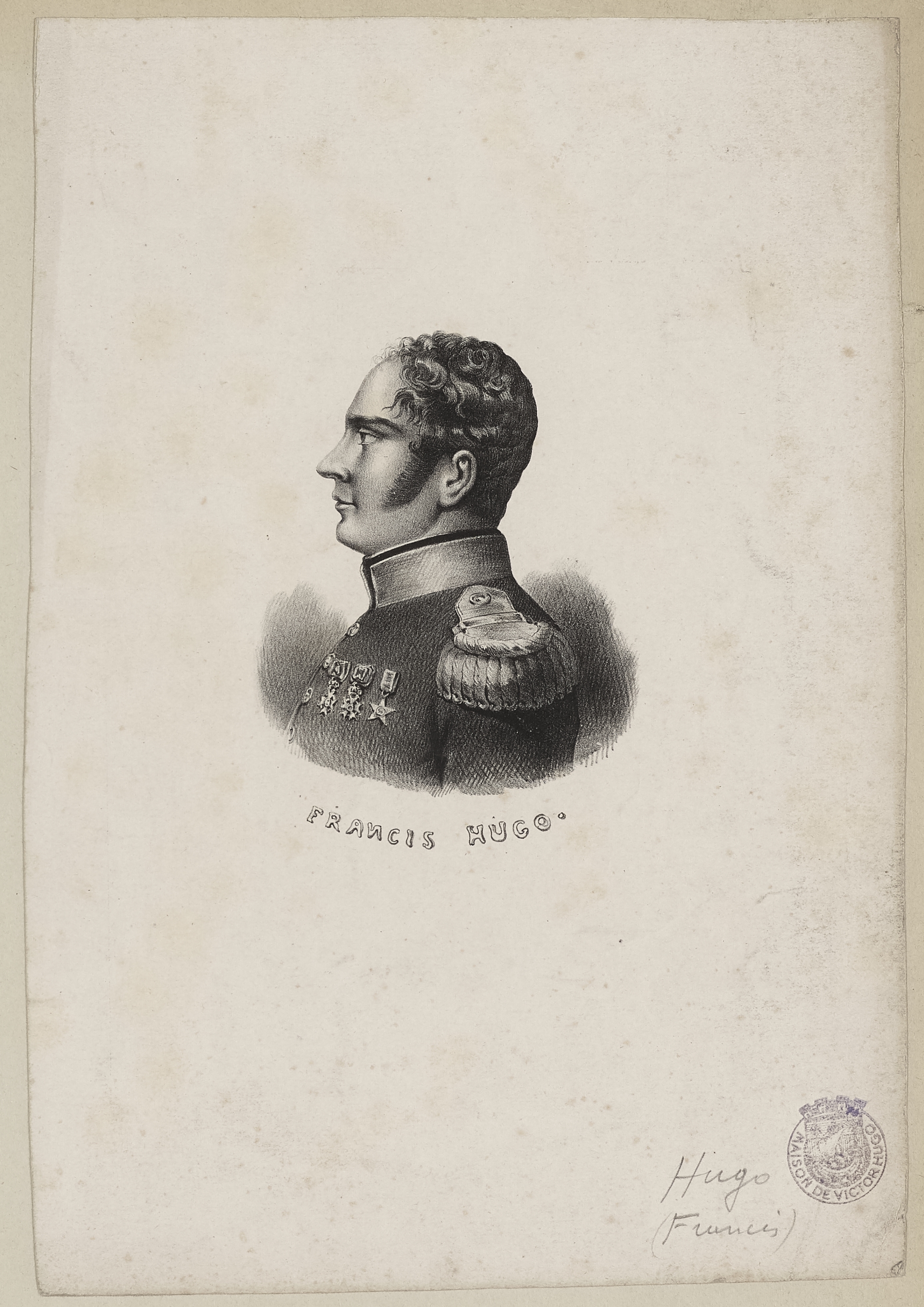 Anonyme, Francis Hugo
