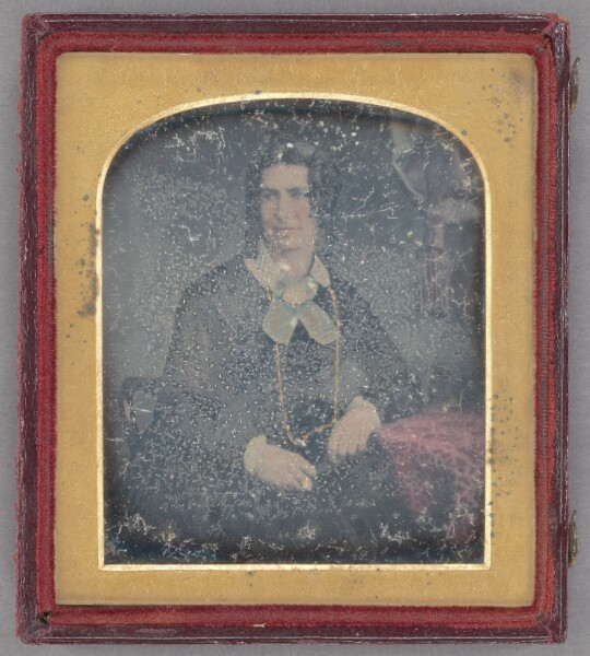 Unknown, [Portrait of a Seated Woman]