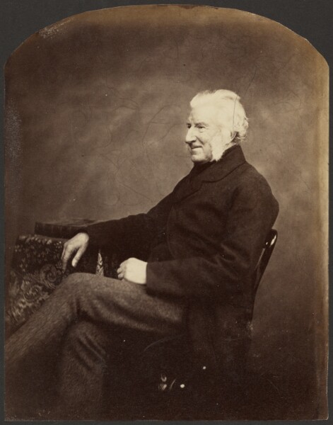 Roger Fenton, [Portrait of a Man, 3/4 view]