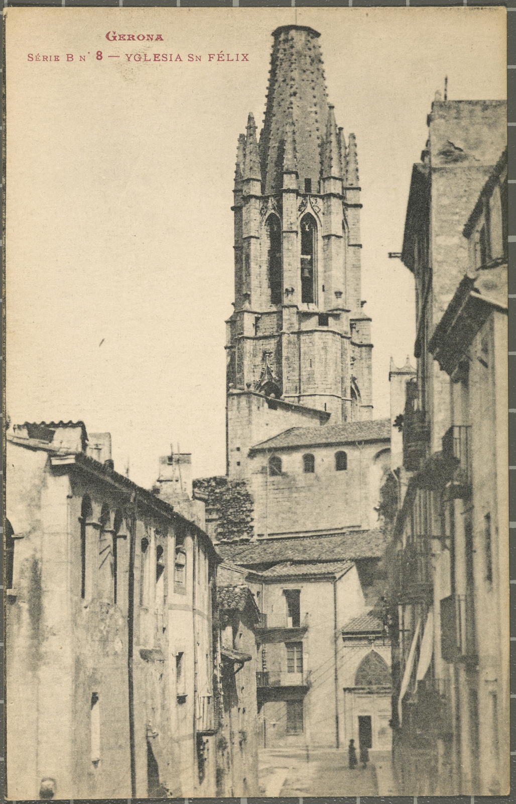 Josep Esquirol Pérez, GERONA. Série B Nª 8 - Yglesia Sn Félix