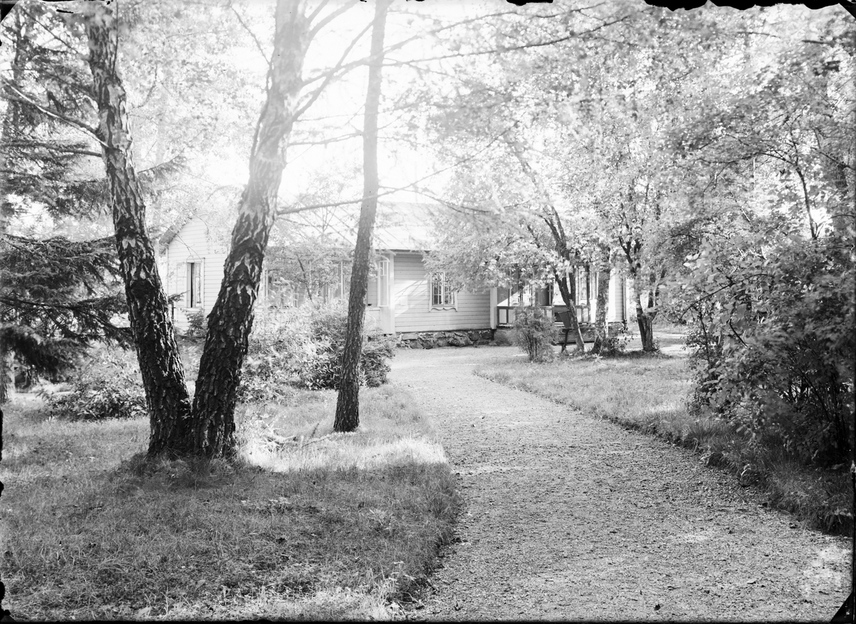 Skötsner-Edhlund, Badhusparken med "Gymnastikhuset", Östhammar, Uppland