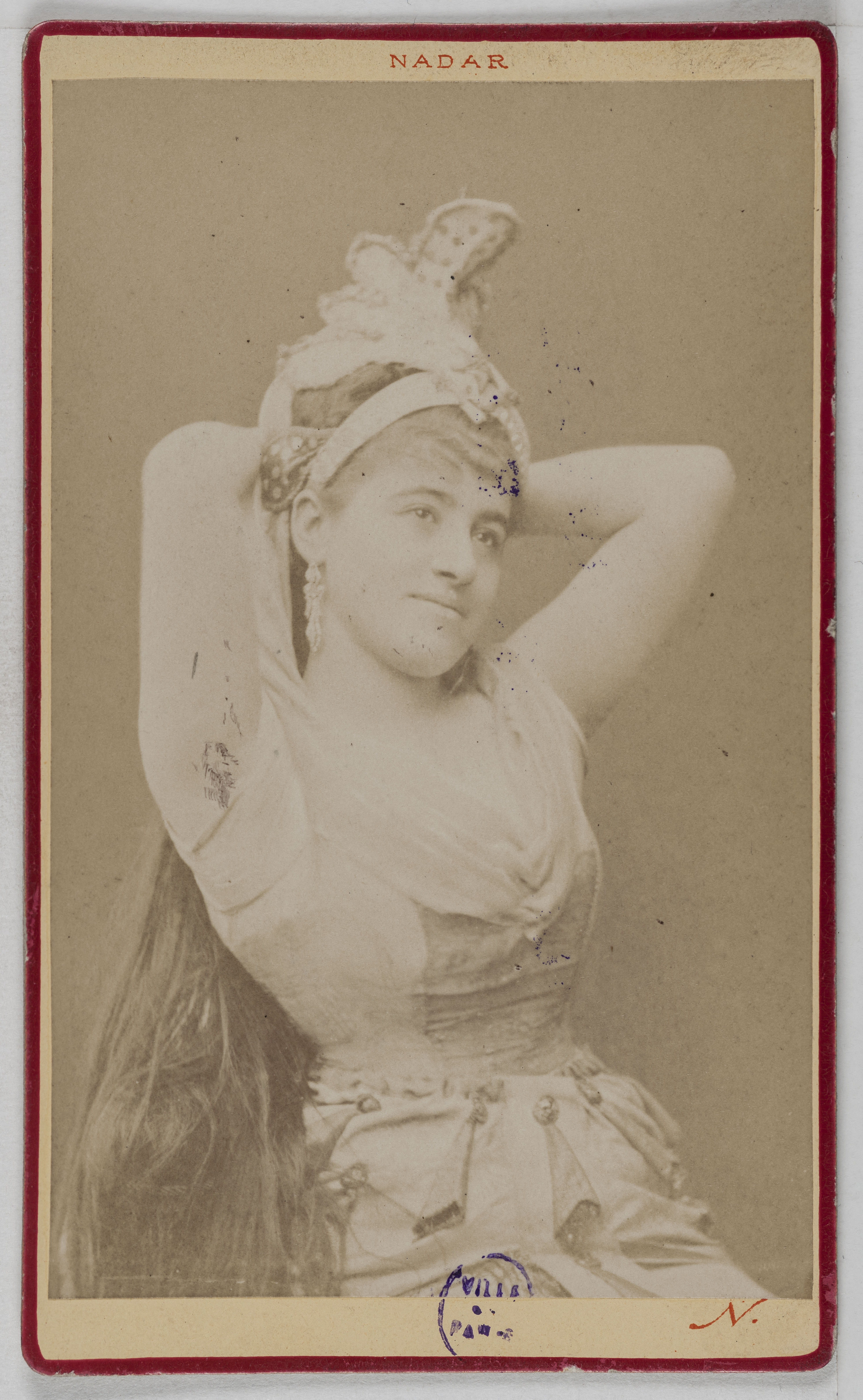Atelier Nadar, Portrait de Marcus Noémie, (actrice)