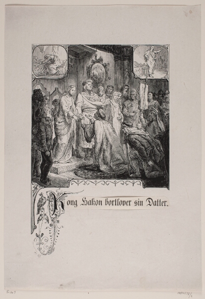 F. Hendriksen, Kong Haakon bortlover sin datter