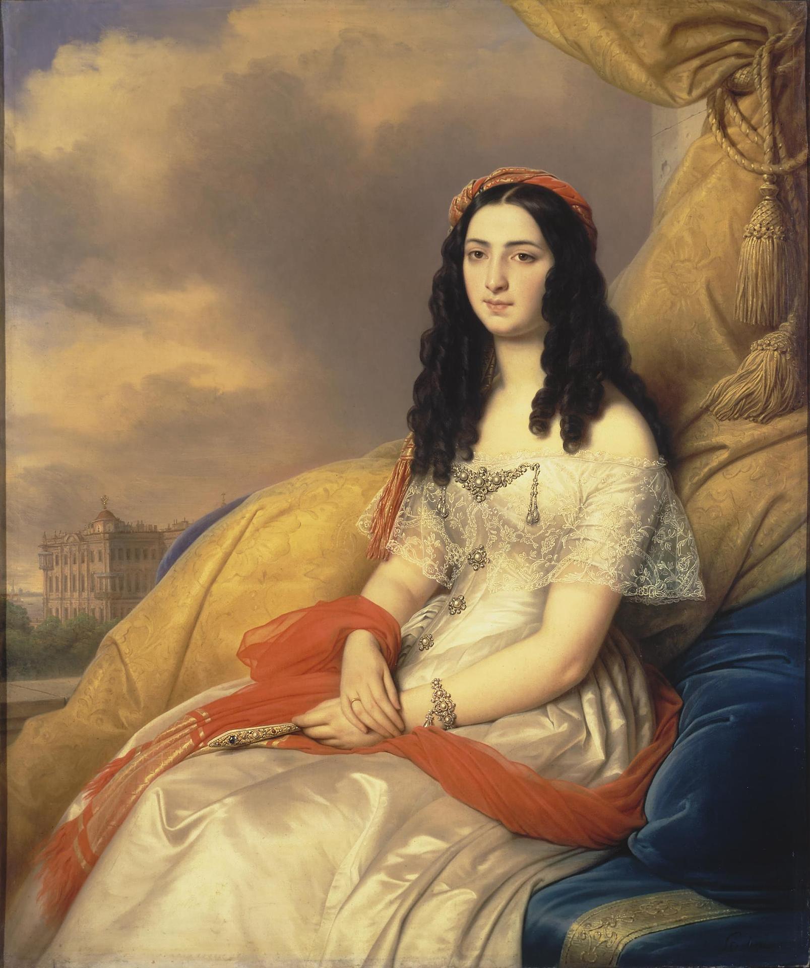 Charles de Steuben, Portrait of Countess d'Ash
