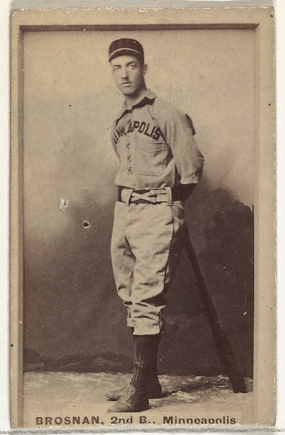 Goodwin & Company, Timothy J. Brosnan, 2nd Base, Minneapolis, from the Old Judge series (N172) for Old Judge Cigarettes