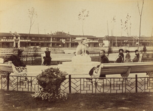 John Thomson, Public Gardens, Shanghai
