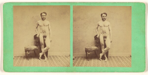Unknown, [Frontal view of nude man]