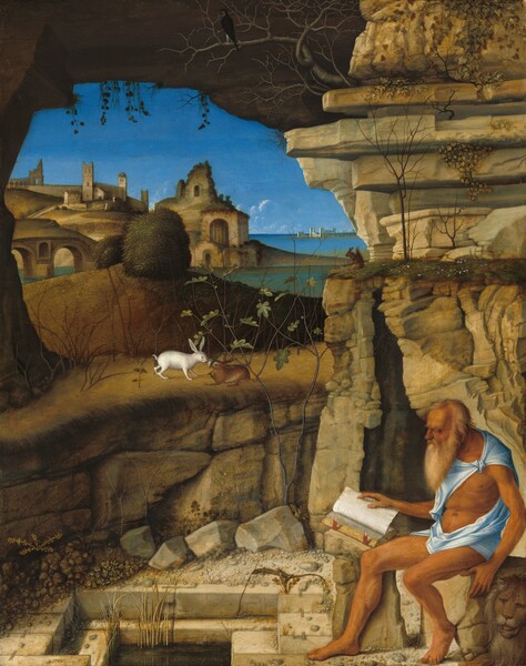 Giovanni Bellini, Saint Jerome Reading