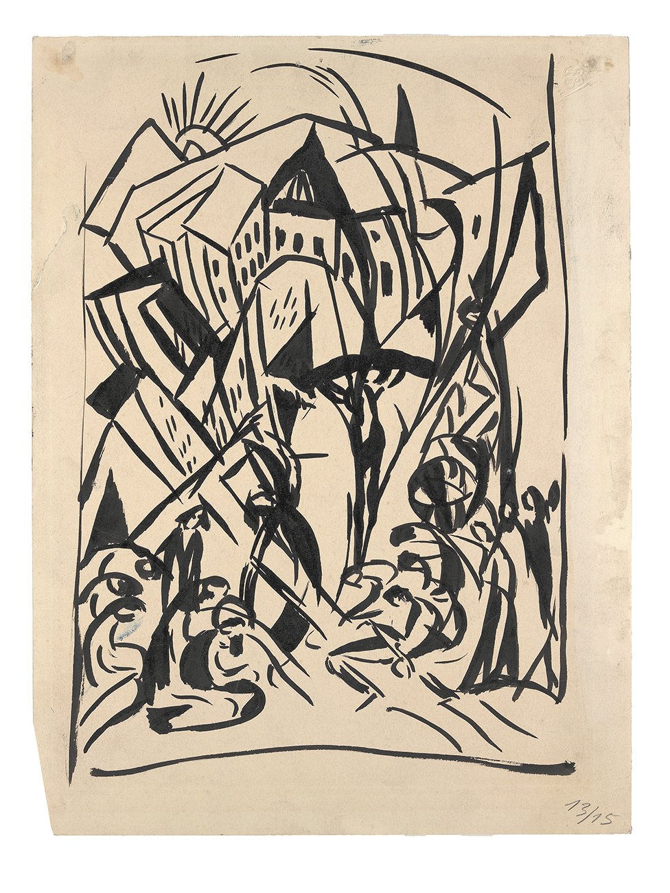 Unknown artist, Kreuzigung
