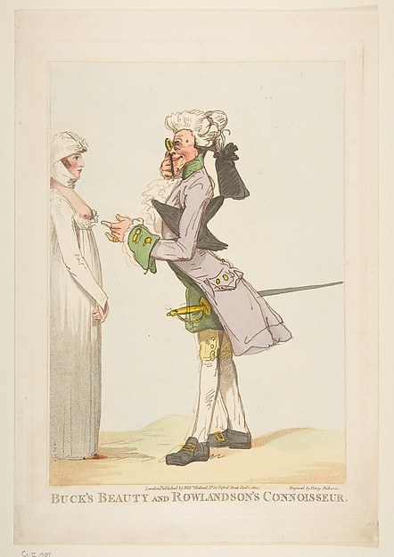 Piercy Roberts, Buck's Beauty and Rowlandson's Connoisseur