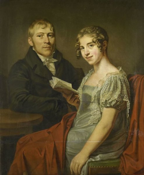 Louis Moritz, Hendrik Arend van den Brink (1783-1852) and his Wife Lucretia Johanna van de Poll (1790-1850)