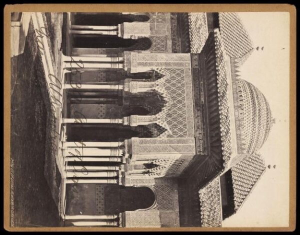 Francis Frith, Court of Lions.  Alhambra.  Granada