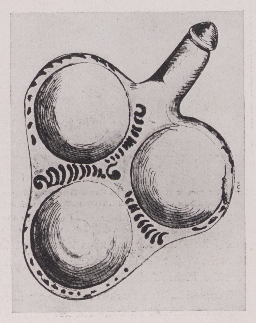 Unknown artist, Abbildung einer „Hessischen Spiegeleierpfanne“