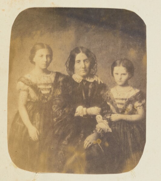 Jakob Höflinger, [Portrait of woman and girls]