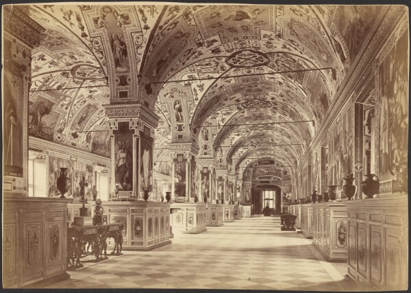 Unknown, [Interior of Vatican Library]