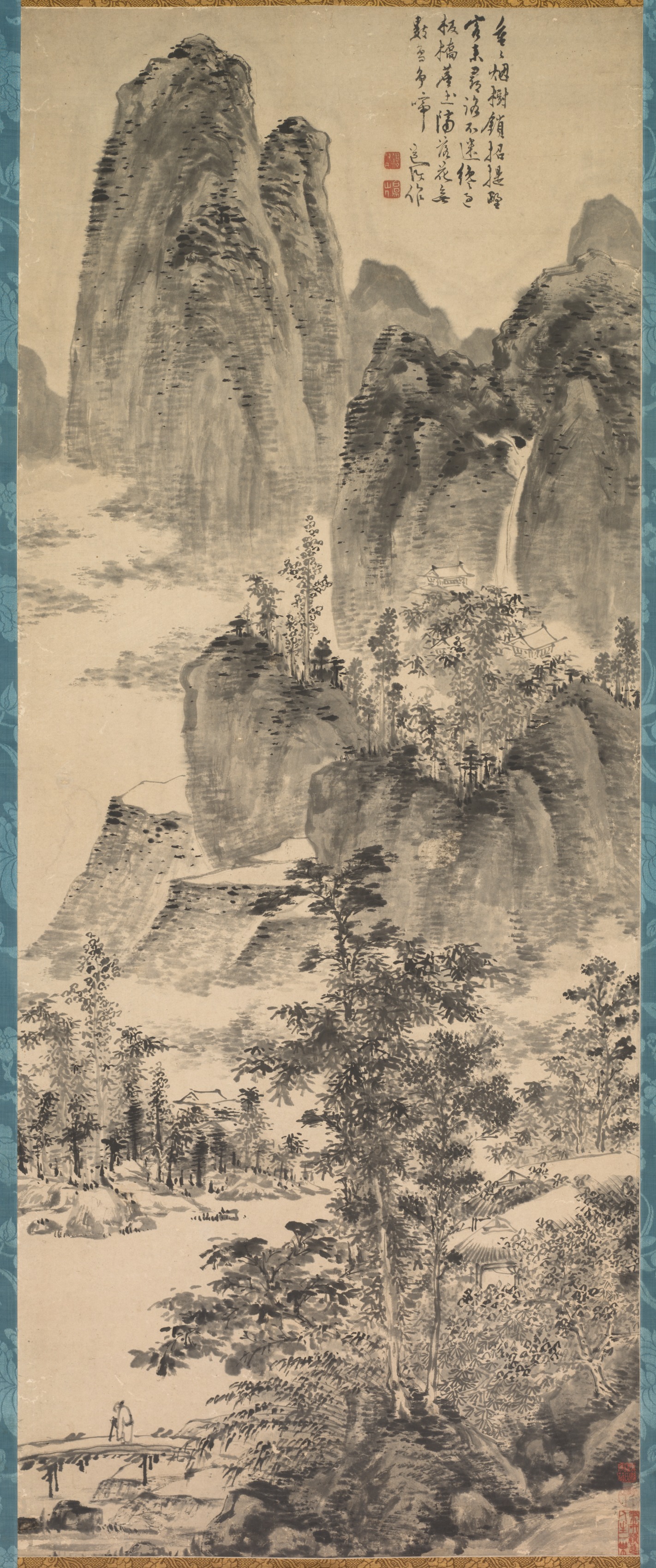 Chen Chun, Looking for a Monastery in the Misty Mountains