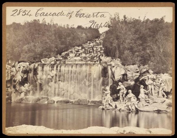Francis Frith, Cascade of Caserta.  Naples