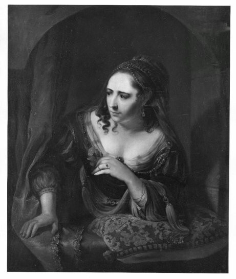 Ferdinand Bol, girl in a window